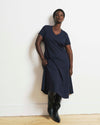 Lucinda Ponte Midi Dress - Navy | Plus Size & Straight Size Women's Fashion | Universal Standard