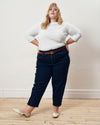 Belle Breton Stripe Jersey Tee - Pale Blue/White Stripe | Plus Size & Straight Size Women's Fashion | Universal Standard