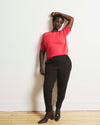 Moro Pintuck Pocket Ponte Pants - Espresso | Plus Size & Straight Size Women's Fashion | Universal Standard