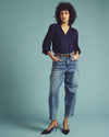 Moore Liquid Jersey Blouse - Midnight | Plus Size & Straight Size Women's Fashion | Universal Standard