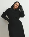 Brenda Zip Sweater - Black