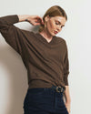 Savvy Fine Knit Sweater Blouse - Winter Fawn | Plus Size & Straight Size Women's Fashion | Universal Standard