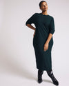 Xenia Ribbed Dress - Forest Green | Plus Size & Straight Size Women's Fashion | Universal Standard
