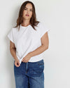 Frenchie Easy Fit Tee - White | Plus Size & Straight Size Women's Fashion | Universal Standard