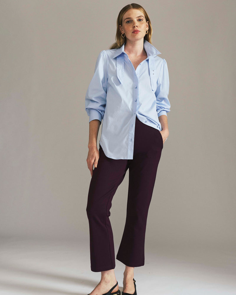 Amaya Ponte Kick Flare Pants - Gamay | Plus Size & Straight Size Women's Fashion | Universal Standard