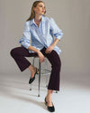 Amaya Ponte Kick Flare Pants - Gamay | Plus Size & Straight Size Women's Fashion | Universal Standard
