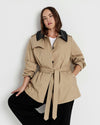 Freya Trench Coat - Khaki | Plus Size & Straight Size Women's Fashion | Universal Standard