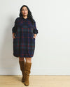 Maine Stretch Flannel Shirtdress - Bedford Plaid