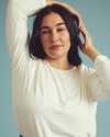 Joan Liquid Jersey Long Sleeve Top - White | Plus Size & Straight Size Women's Fashion | Universal Standard