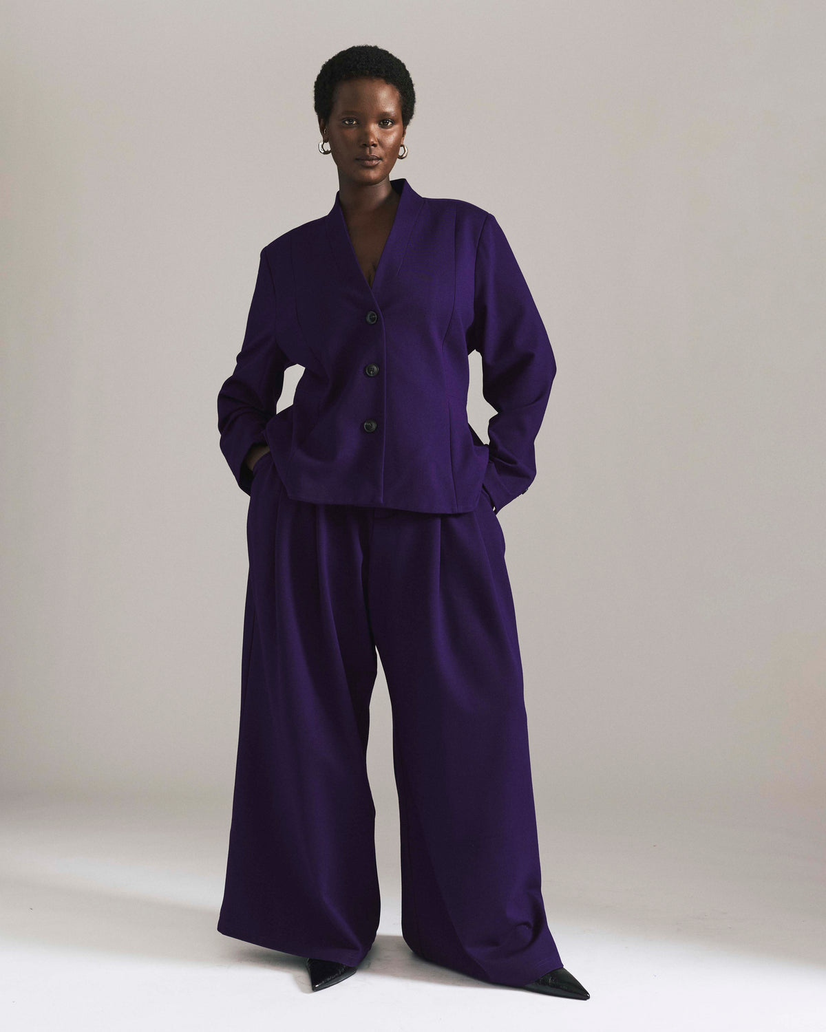 Perfect Palais Wide Leg Ponte Pants - Supernova | Plus Size & Straight Size Women's Fashion | Universal Standard