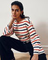 Montauk Breton Stripe Bell Sleeve Top - Red/White/Blue Stripe | Plus Size & Straight Size Women's Fashion | Universal Standard
