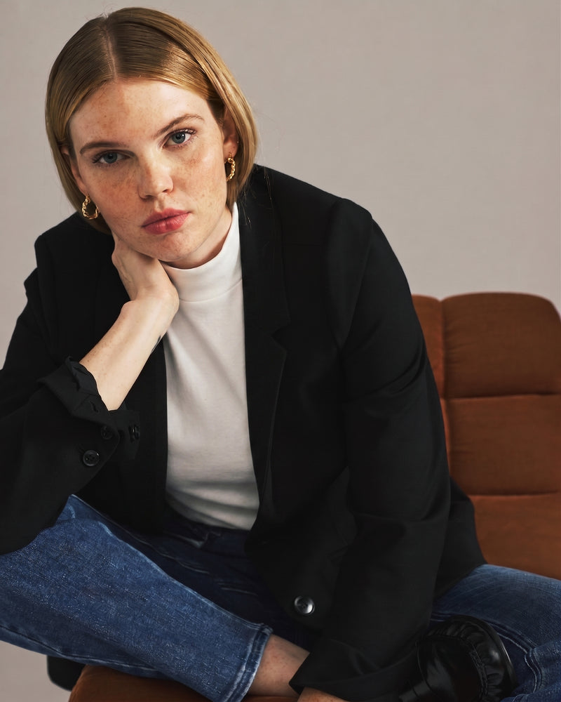Beas Ponte Blazer - Black
