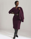 Lando Sculpted Ponte Dress - Gamay | Plus Size & Straight Size Women's Fashion | Universal Standard