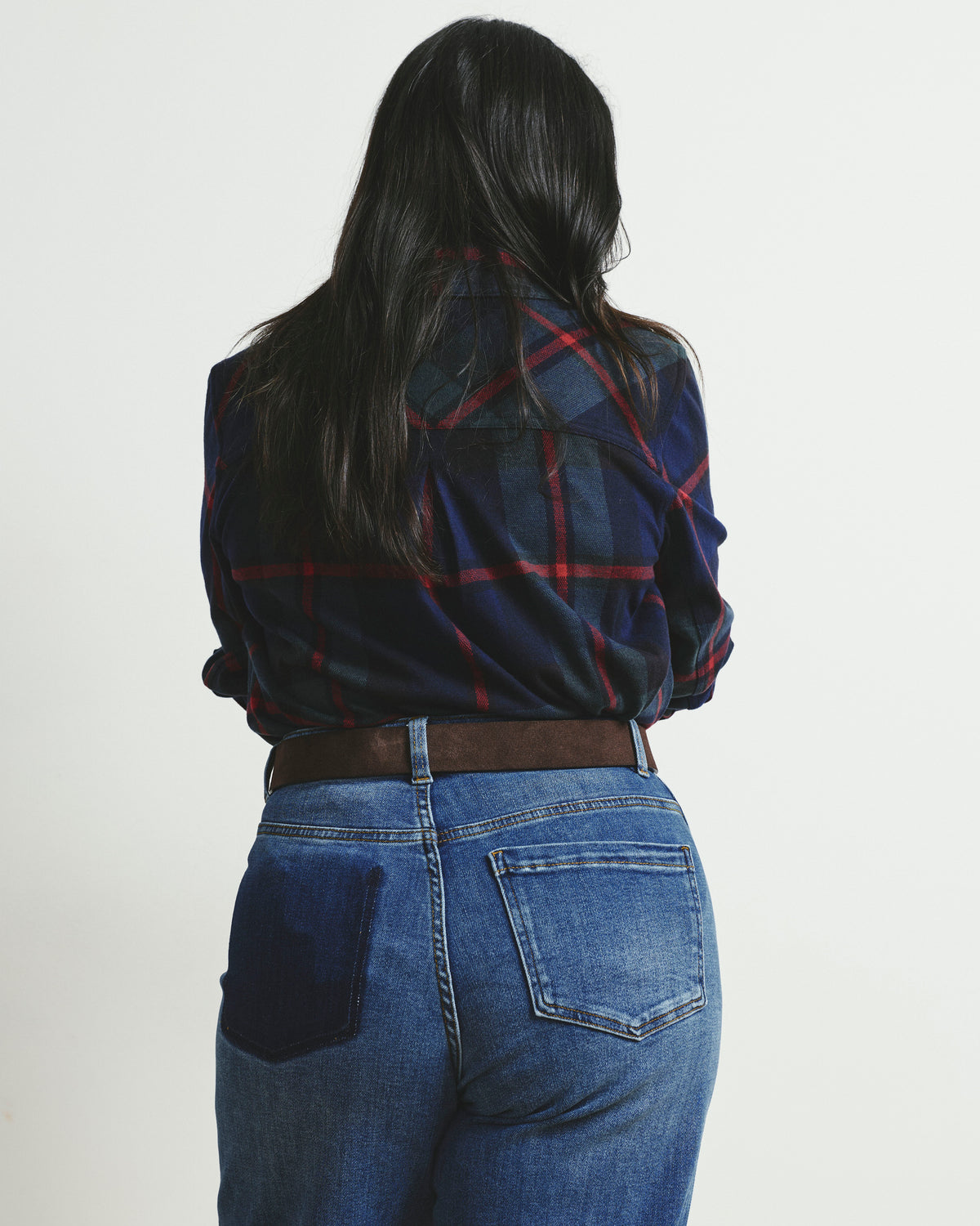 Dakota Twisted Leg Jeans - Woodstock Indigo