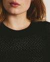 Rosie Pointelle Sweater Top - Black | Plus Size & Straight Size Women's Fashion | Universal Standard