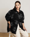 The Artist Oversized Poplin Shirt - Hibiscus Embroidery | Plus Size & Straight Size Women's Fashion | Universal Standard