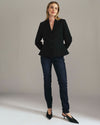 Kenton Peplum Ponte Blazer - Black | Plus Size & Straight Size Women's Fashion | Universal Standard