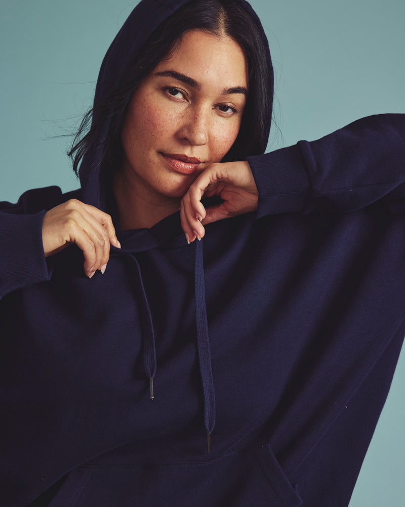 Daydream Hoodie - Navy | Plus Size & Straight Size Women's Fashion | Universal Standard