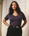 Light-As-Air V Rex - Purple Jewel | Plus Size & Straight Size Women's Fashion | Universal Standard
