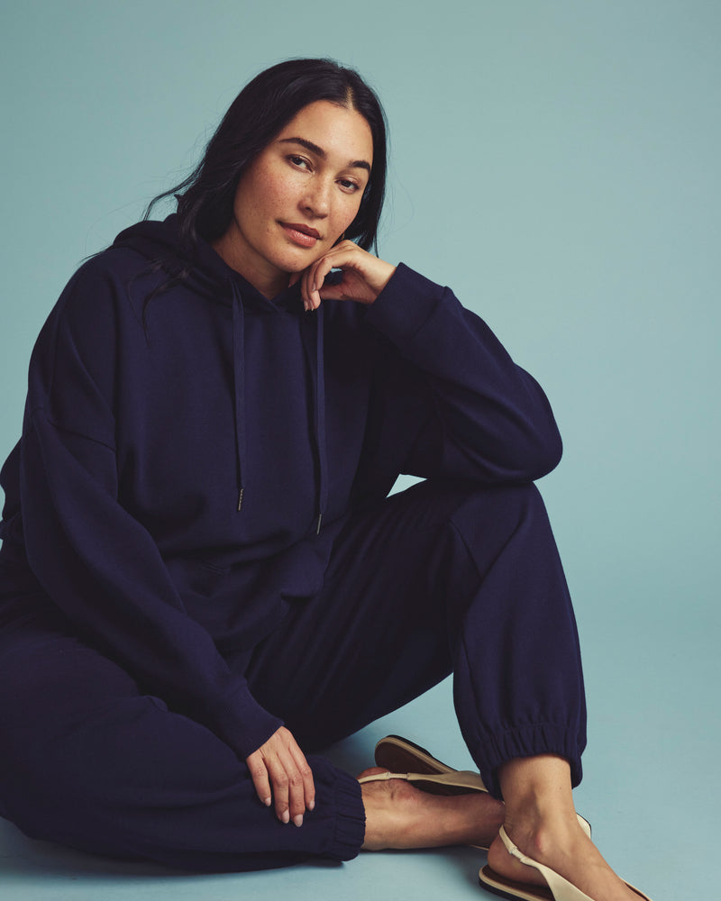 Daydream Hoodie - Navy | Plus Size & Straight Size Women's Fashion | Universal Standard