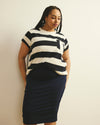 Danube Jersey Skirt - Midnight | Plus Size & Straight Size Women's Fashion | Universal Standard