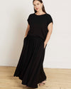 Tessa Liquid Jersey Skirt - Black | Plus Size & Straight Size Women's Fashion | Universal Standard