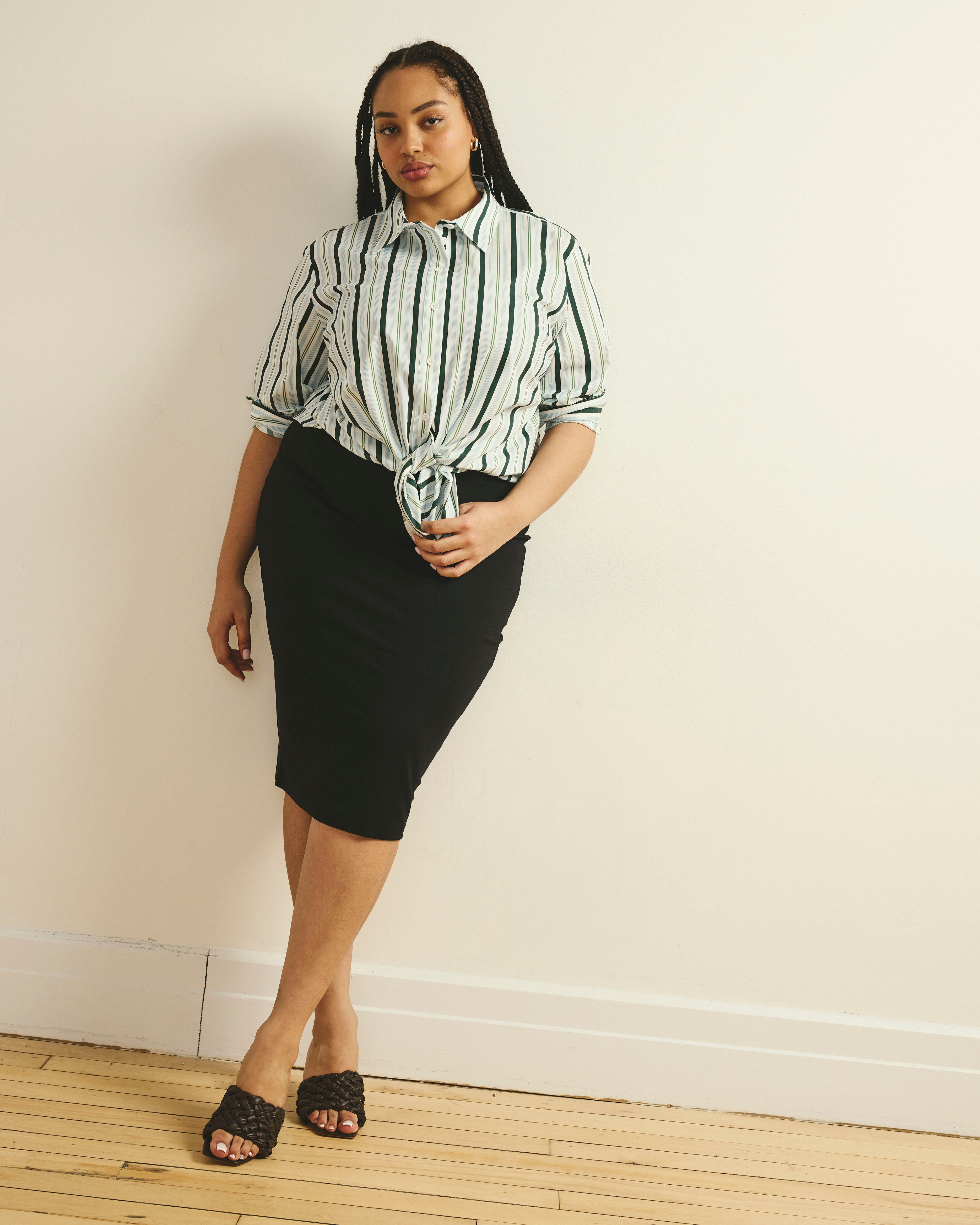 Danube Jersey Skirt - Black – Universal Standard
