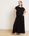 Tessa Liquid Jersey Skirt - Black | Plus Size & Straight Size Women's Fashion | Universal Standard
