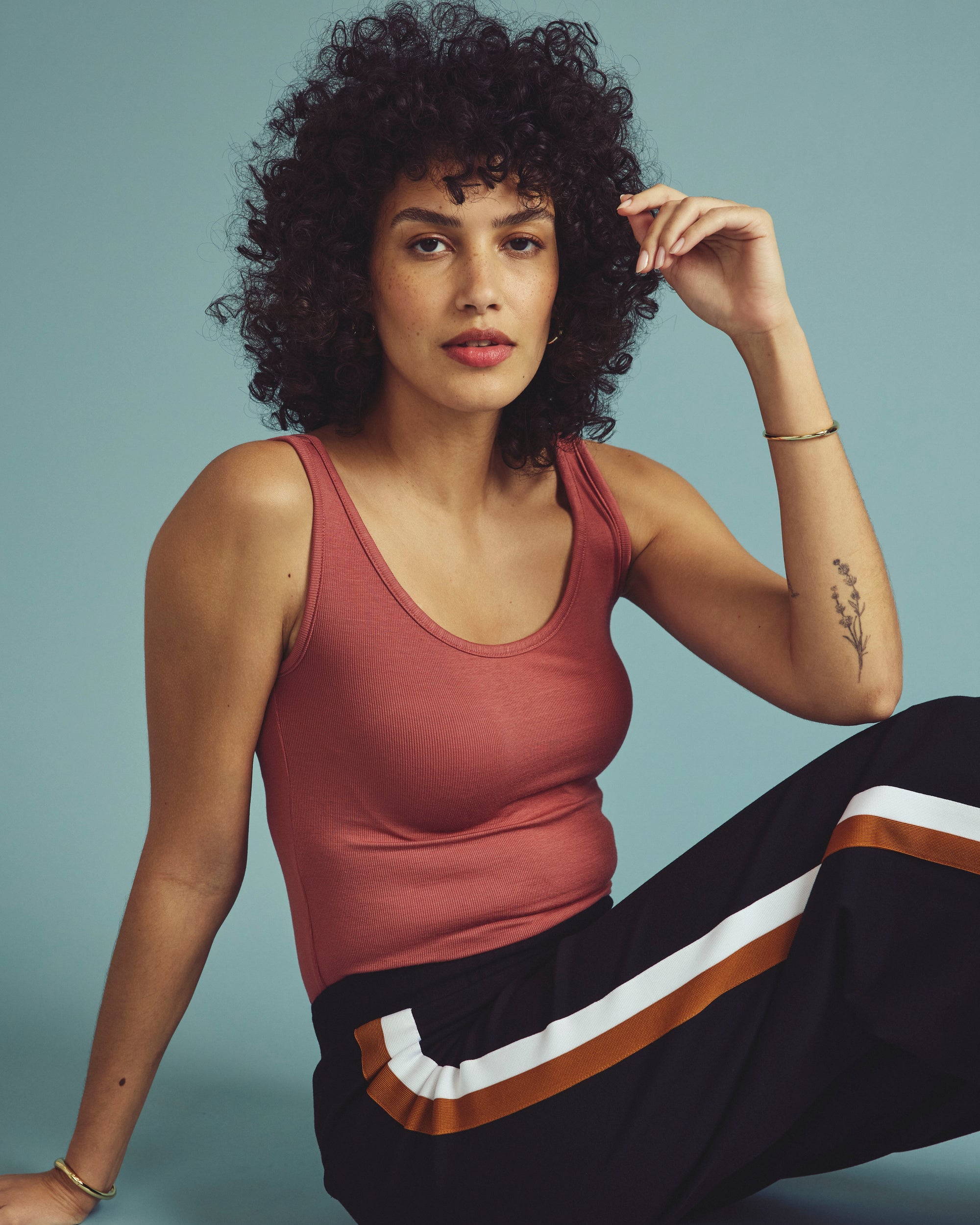 Cloud Rib Tank - Terracotta | Plus Size & Straight Size Women's Fashion | Universal Standard