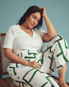 Classic V-Neck Ribbed Tee - White | Plus Size & Straight Size Women's Fashion | Universal Standard