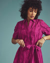 Tina Cotton Poplin Shirtdress - Hyper Pink | Plus Size & Straight Size Women's Fashion | Universal Standard