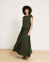 Tessa Liquid Jersey Skirt - Coratina Green | Plus Size & Straight Size Women's Fashion | Universal Standard