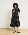 Tina Stretch Poplin Shirtdress - Hibiscus Embroidery | Plus Size & Straight Size Women's Fashion | Universal Standard