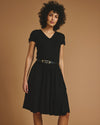Minetta Liquid Jersey Dress - Black | Plus Size & Straight Size Women's Fashion | Universal Standard
