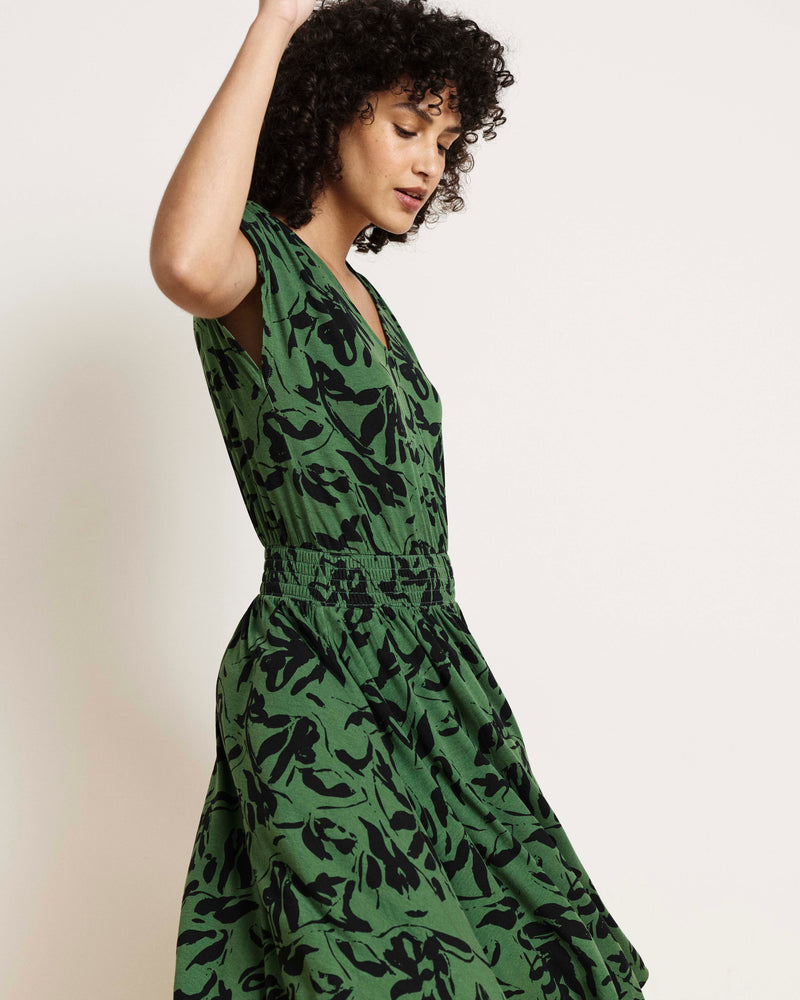 universal store green dress Seville Chiffon Dress - / Forest Green- SizeL