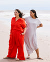 Marley Wide Leg Linen Blend Pants - Shoreline Sunset | Plus Size & Straight Size Women's Fashion | Universal Standard