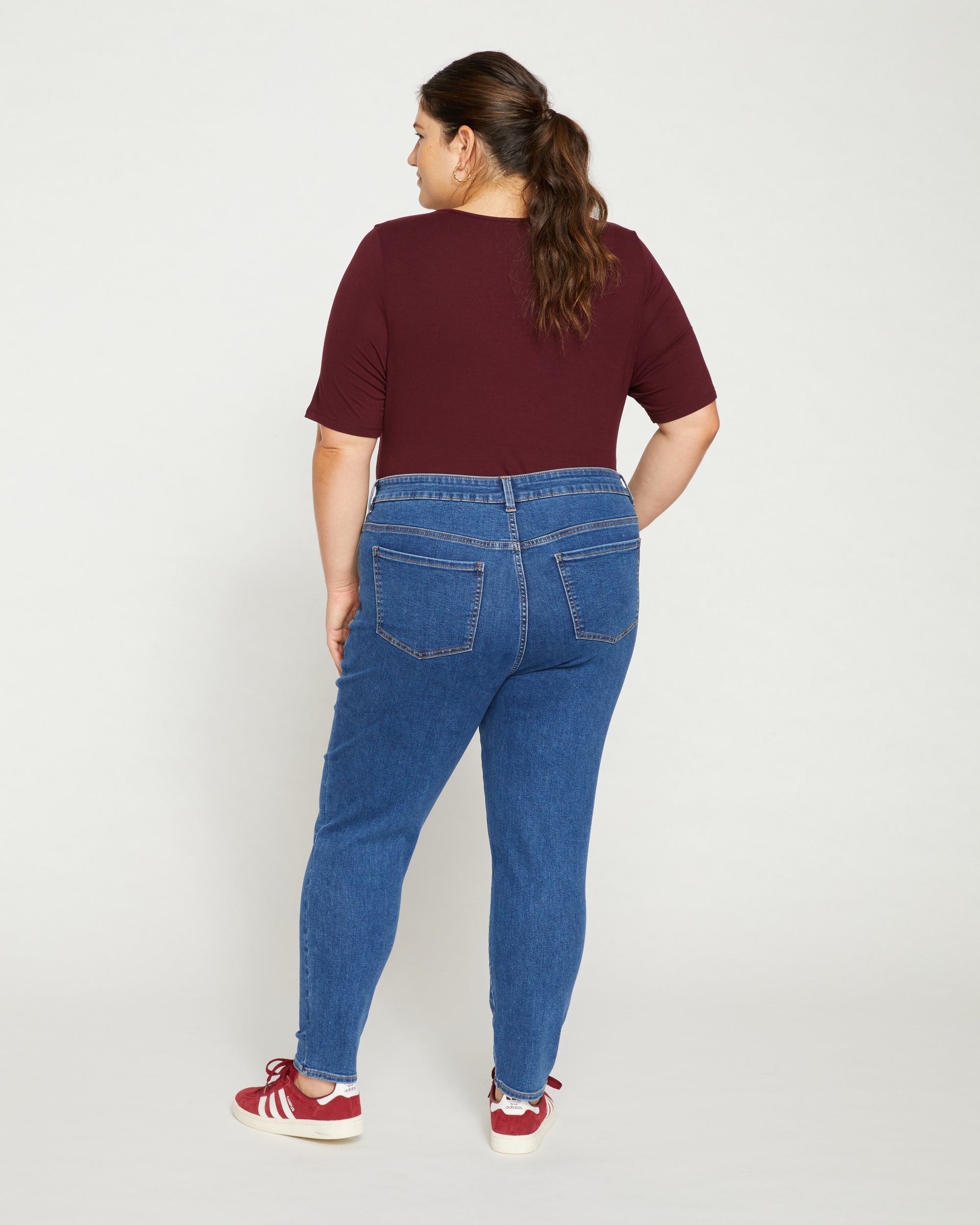 Seine High Rise Skinny Jeans 27 Inch - Odeon Blue