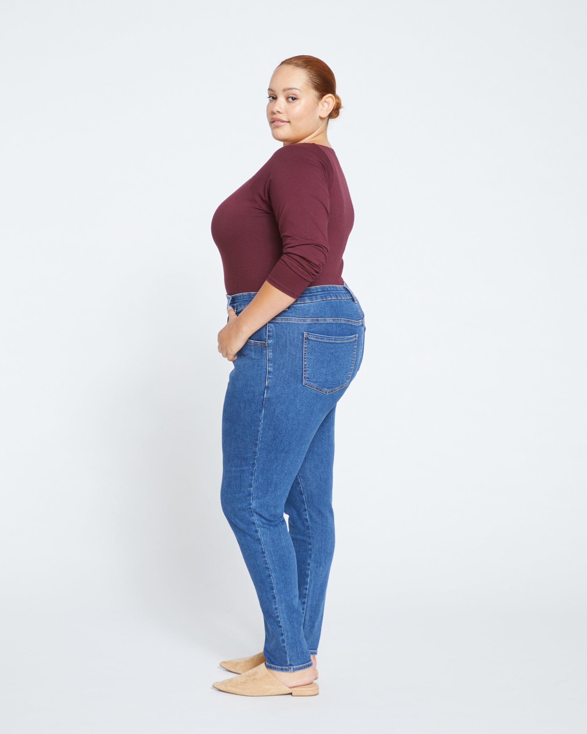 Seine High Rise Skinny Jeans 30 Inch - Odeon Blue