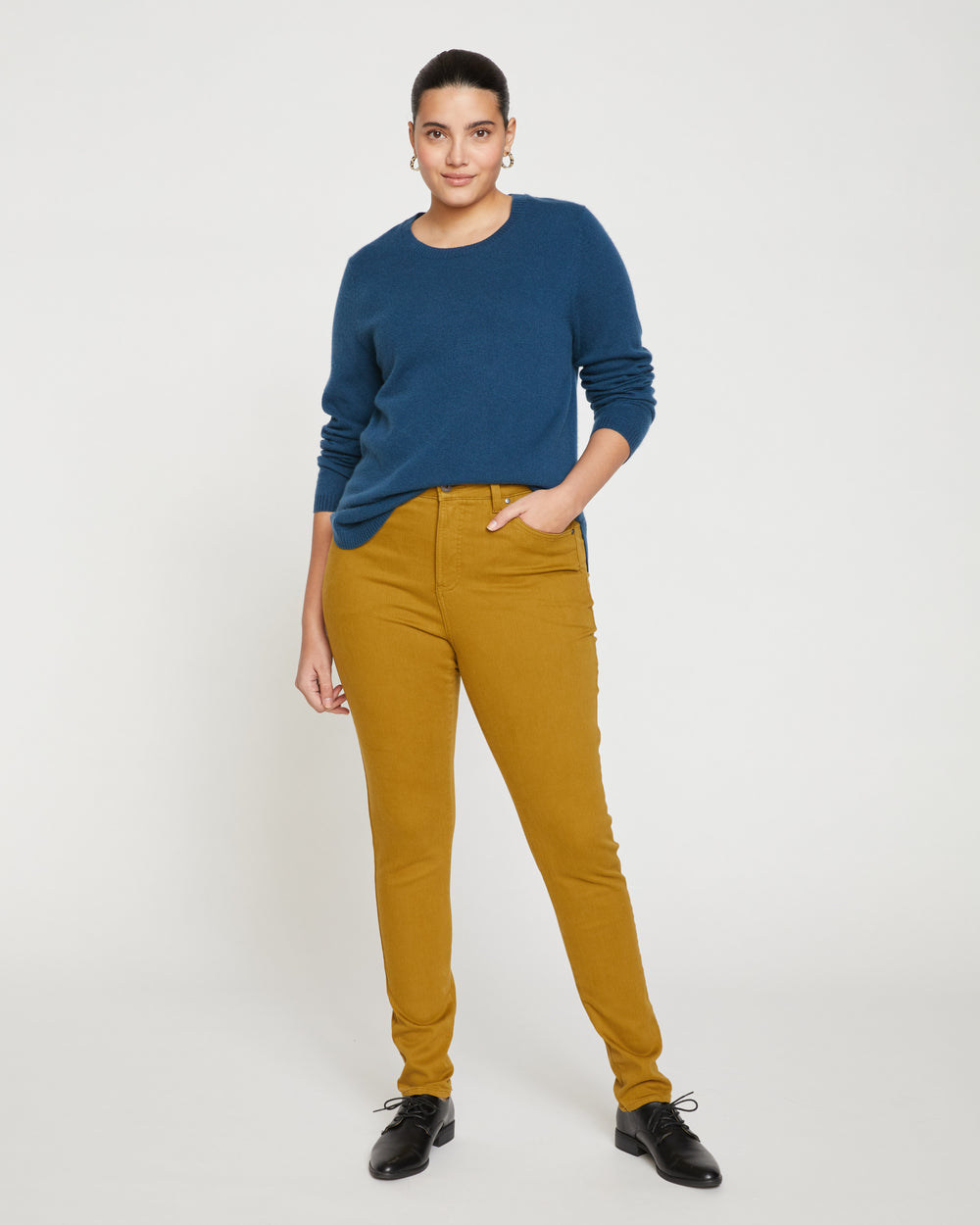 Seine High Rise Skinny Jeans 32 Inch - Dried Palm