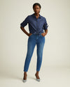 Seine High Rise Skinny Jeans 27 Inch - Odeon Blue
