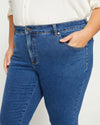 Seine Mid Rise Skinny Jeans 27 Inch - Odeon Blue