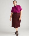 Chelsea Liquid Jersey Short Sleeve Shirt - Rothko Purple