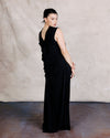US x Lauren Chan Stretch Cupro Gown - Black | Plus Size & Straight Size Women's Fashion | Universal Standard