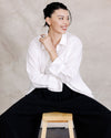 Henning x US Madison Shirt - White | Plus Size & Straight Size Women's Fashion | Universal Standard