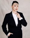 US x Lauren Chan Cropped Tuxedo Jacket - Black | Plus Size & Straight Size Women's Fashion | Universal Standard