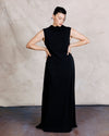 US x Lauren Chan Stretch Cupro Gown - Black | Plus Size & Straight Size Women's Fashion | Universal Standard
