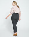 Skinny Pintuck Ponte Pants 28 Inch - Charcoal