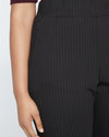 Moro Pocket Signature Ponte Pants - Slate Pinstripe