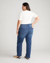 Mimi High Rise Split Hem Jeans 30 Inch - Midnight River