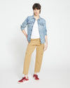 Denim Chore Jacket - Light Blue